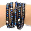 Best sale bohemian wholesale jewelry diy leather bracelet with boho style